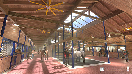 Equestrian Center rendering