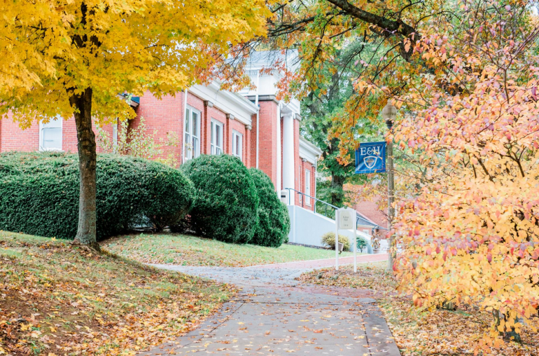 Emory and Henry fall colors