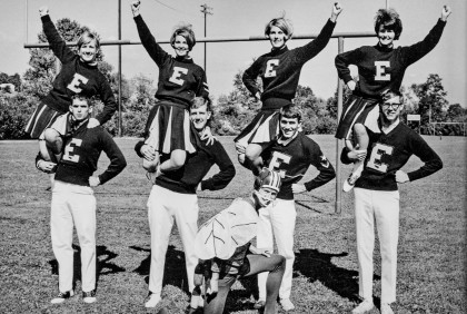 Go Wasps! Showing our Wasp pride way back when!