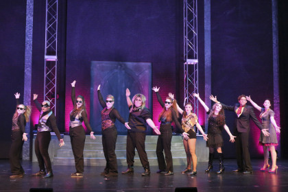 Let's do the time warp again!  The cult classic phenomenon The Rocky Horror Show had the audience dancing and singing along.