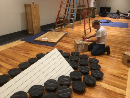 Concerns, an exhibit by artist George Lorio, incorporated toys and images from his childhood and translated them to speak about a...