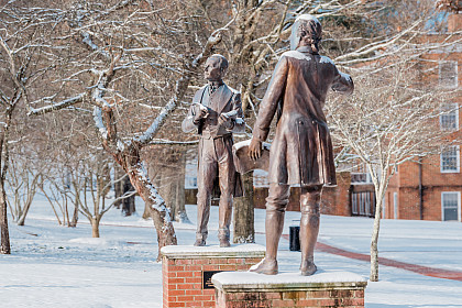 Statues of John Emory and Patrick Henry