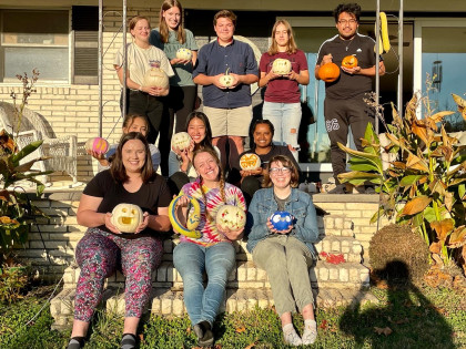 Civic Leader Scholars Meeting during Fall 2022