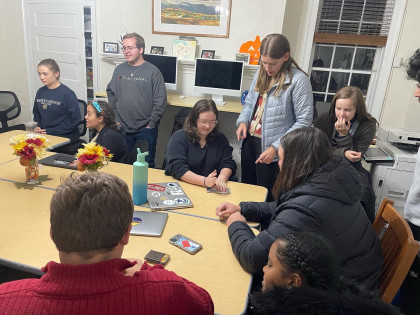 Civic Leader Scholars Meeting during Fall 2022