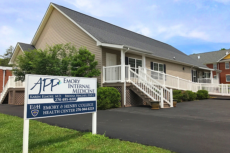 View of the E&H University Health Center.