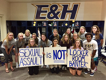 Sexual assault is not locker room banter.