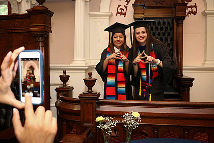 La Raza Ceremony, celebrating our Latinx graduates.
