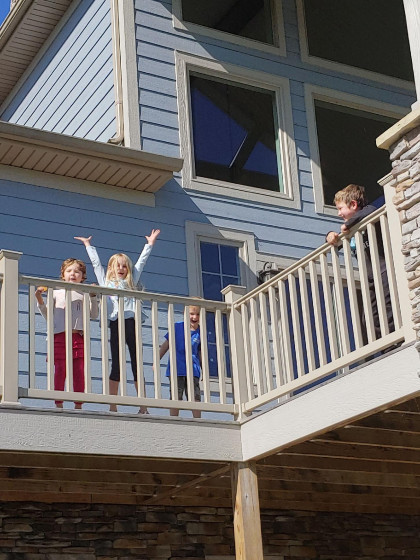 From Lisa Bourne ('07, Abingdon): Bourne/Weaver-Miller party of 9 have perfected the strategy of letting our kids play while we cele...