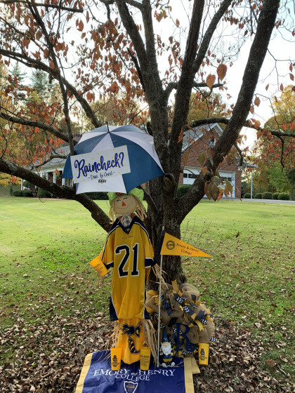 From Erin and Danny Ruble: Raincheck! Due to Covid exposure, we had to cancel our E&H family tailgate. We even had our garage bar all...