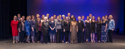 Legends of the Arts attendees witnessed Emory & Henry College arts programs founders being honored. Attendees also enjoyed performanc...