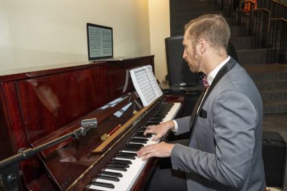 Students performed for the guests attending Legends of the Arts.
