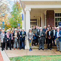 Emory & Henry Board of Trustees with President Wells and Dean Tracy