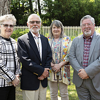 Current Senior Vice President and Dean of the School of Health Sciences and incoming Interim E&H President as of August 1 Dr. A. Loui...