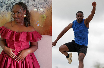 Shina Kintu and Zadok Laryea