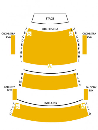 Kennedy-Reedy Theatre layout