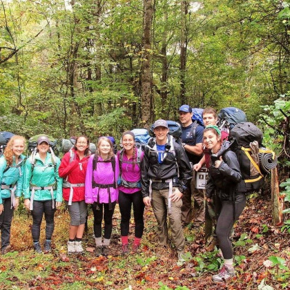 Hiking and Backpacking Course on the Appalachian.