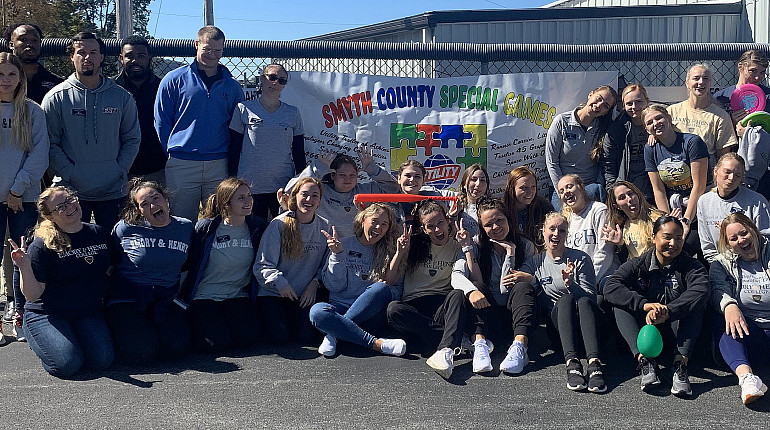 Image of students at Special Games