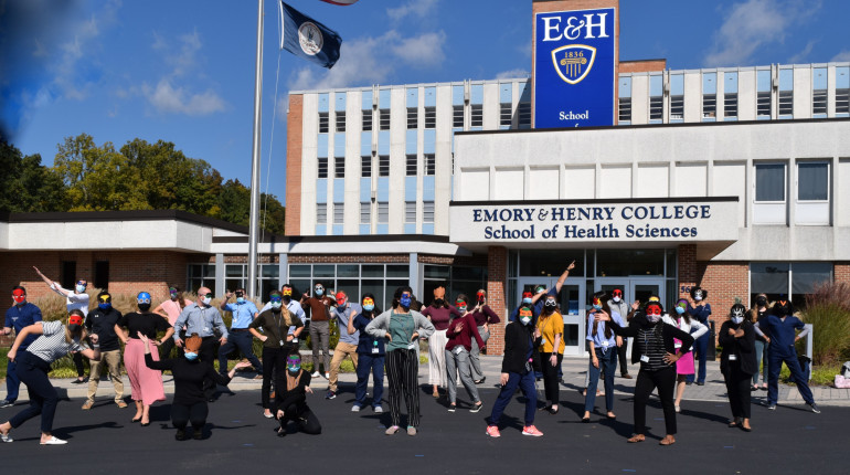 E&H MPAS Class of 2022 celebrate National PA Week 2020.